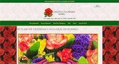 Desktop Screenshot of greensflowers-silver.com